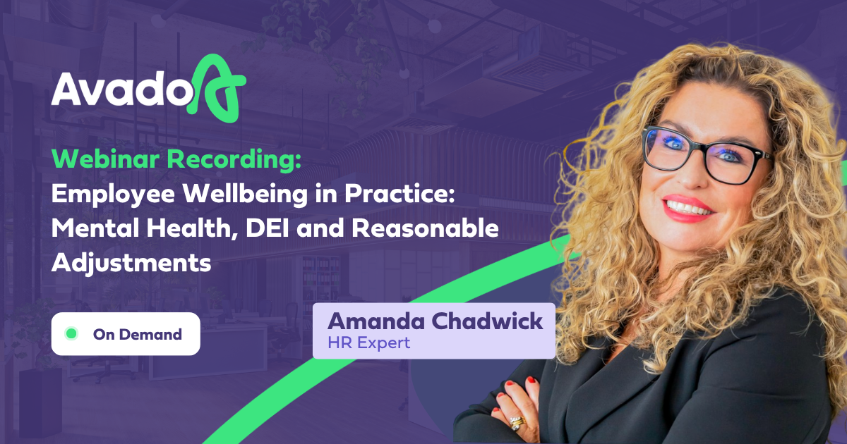Employee Wellbeing in Practice: Mental Health, DEI & Reasonable Adjustments